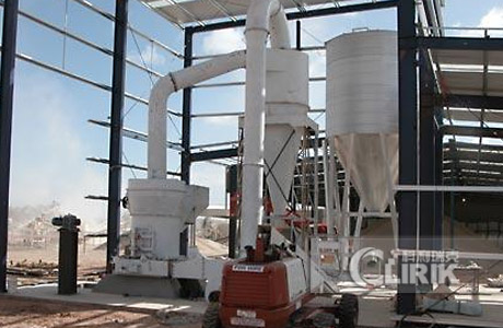 Zeolite Dust Raymond Vertical Mill 