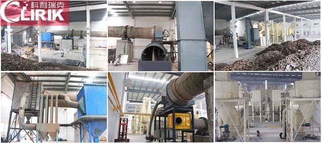 Gypsum powder production line